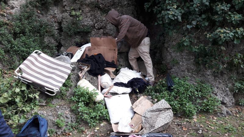Milano, Giardini Montanelli nel degrado 4