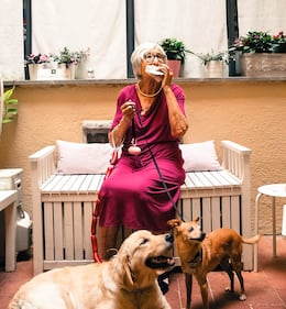 L'isolamento di Nonna Licia, influencer a 90 anni 6