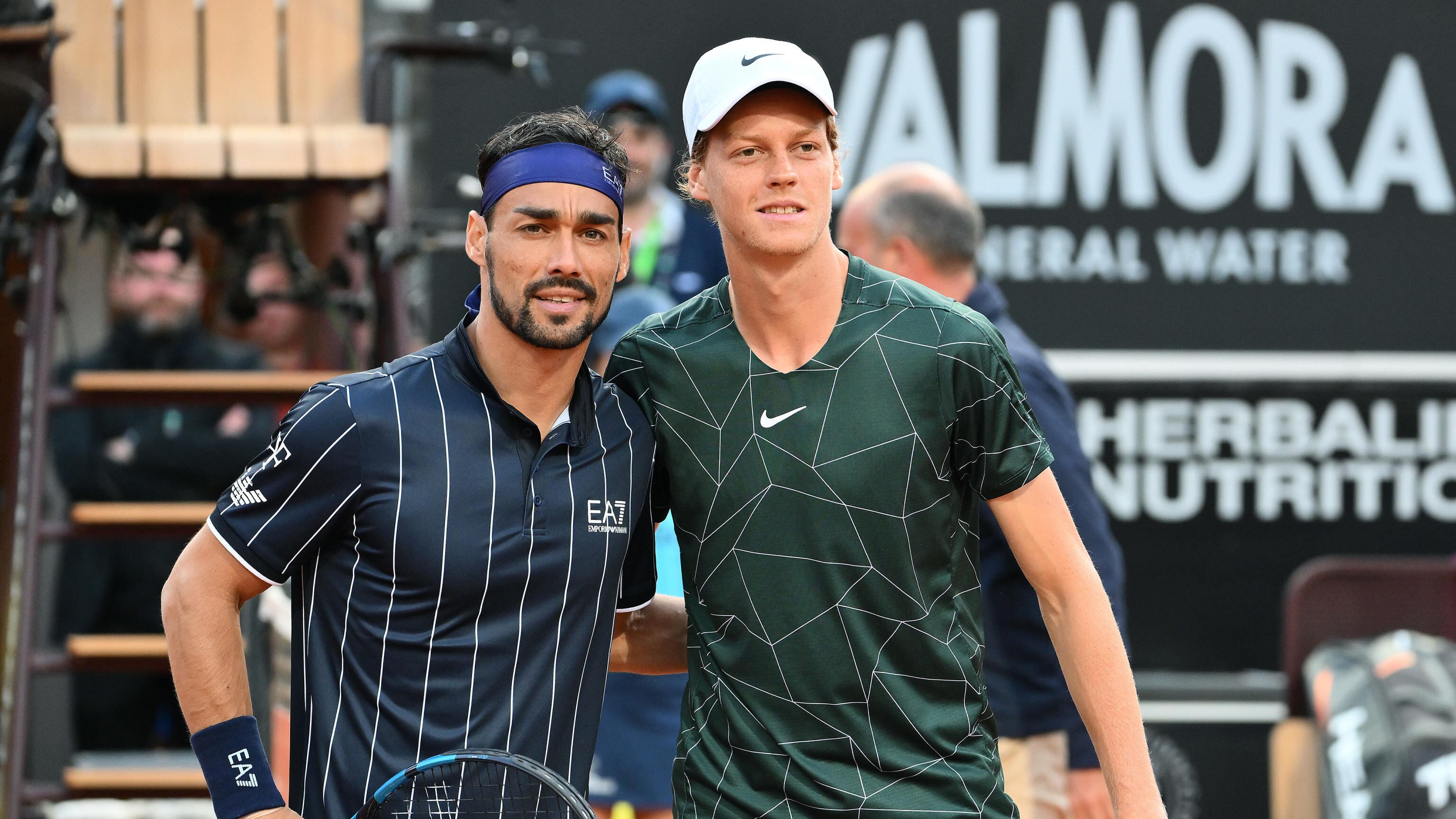 Fognini passa il testimone a Sinner