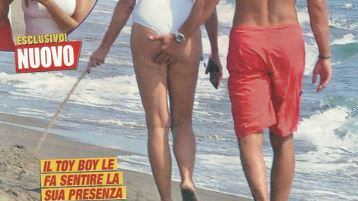 Capalbio, Claudia Gerini e Andrea Preti: vacanza hot al mare