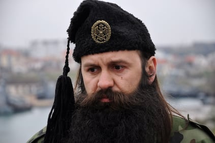 I volontari cetnici in Crimea 1