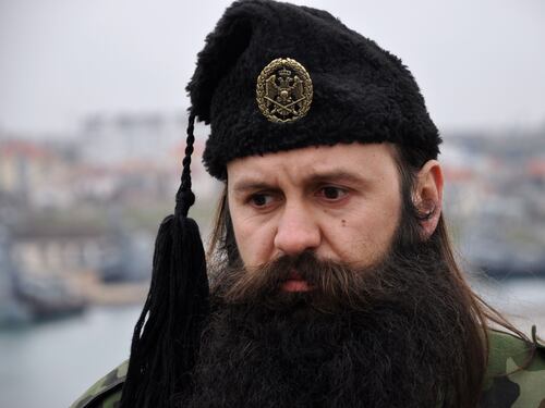 I volontari cetnici in Crimea