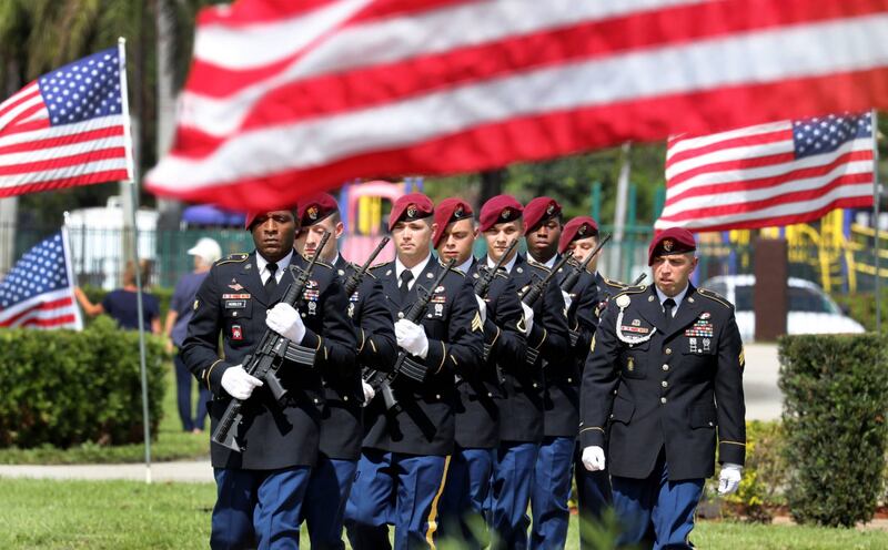 I funerali del sergente David Johnson 17