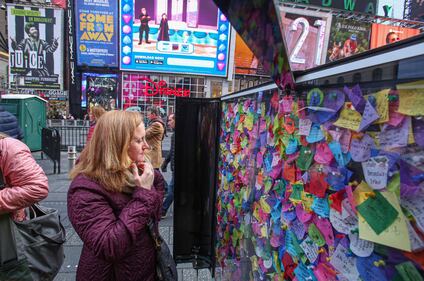 New York, i coriandoli dei desideri per il capodanno a Times Square  7