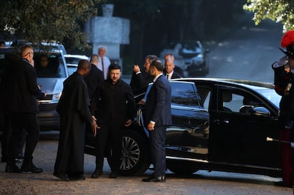 Zelensky a Castel Gandolfo: le foto 2