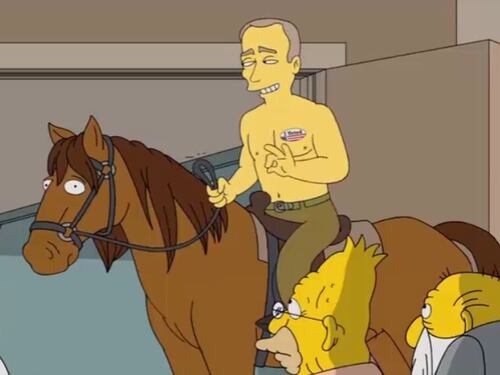 I Simpson contro Trump filo russo