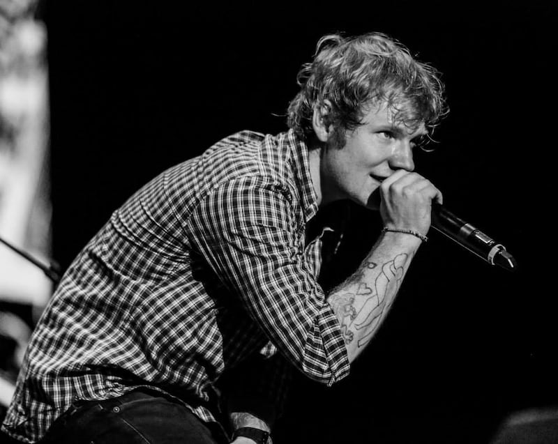 Ed Sheeran, le foto dell'artista in concerto 11