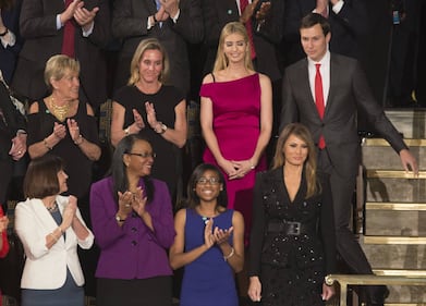 Melania e Ivanka Trump: sfida sexy al Congresso 2