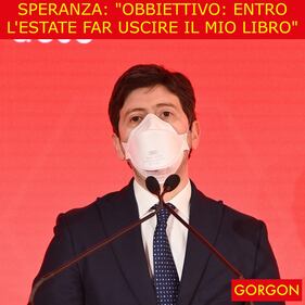 Ecco la satira del giorno. L'obbiettivo di Speranza 1