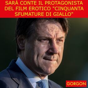 Ecco la satira del giorno. Hollywood sceglie Conte 1