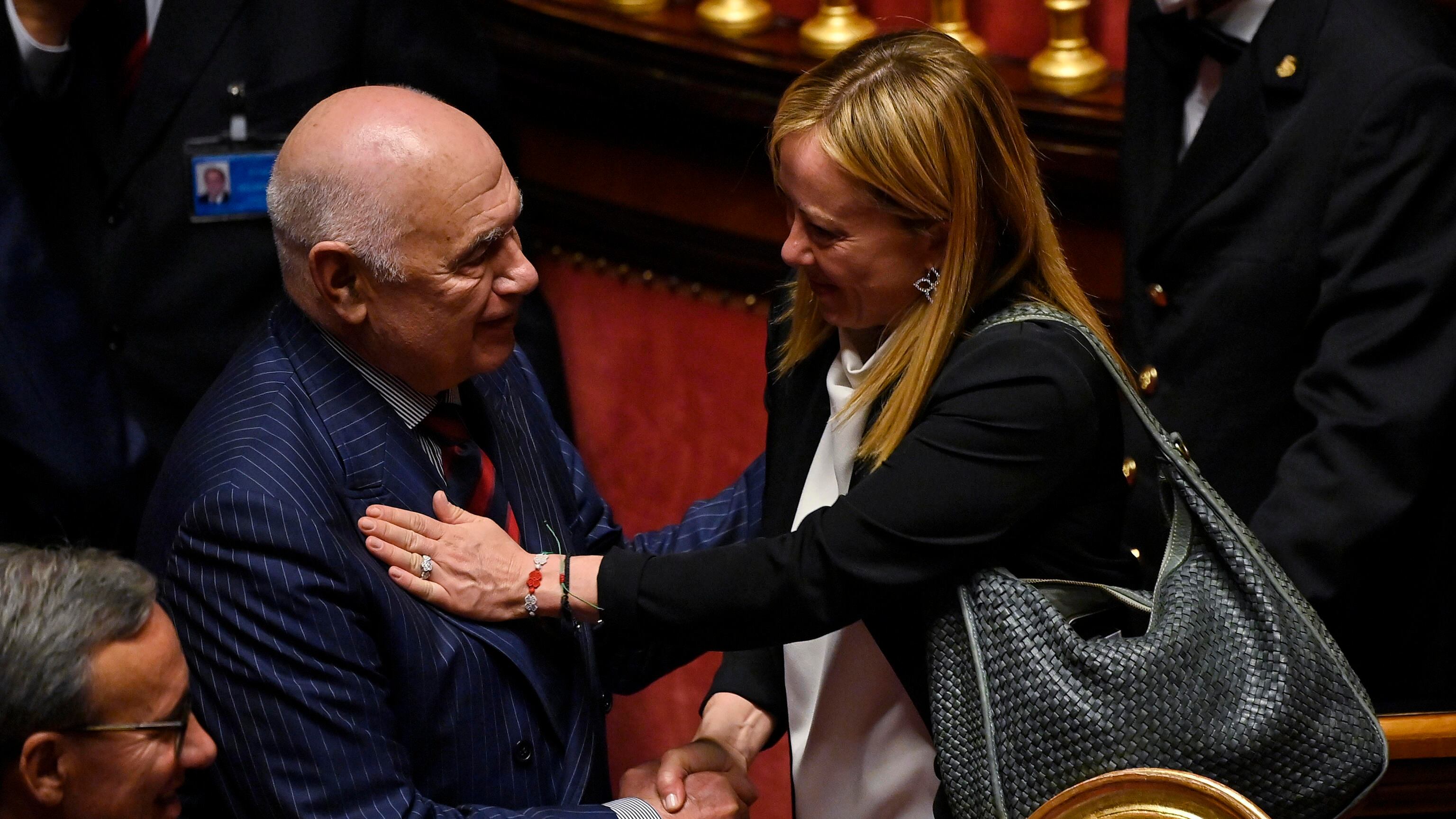 Meloni con Nordio: "Fortemente voluto da me al ministero". Un vertice fra i due