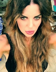 Alba Parietti sexy in costume 17