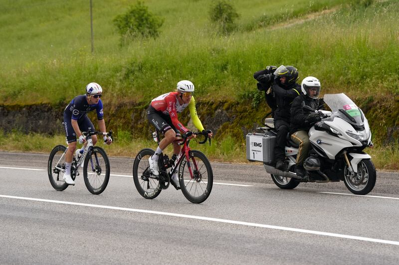 Giro 2025 tappa 6 fuga