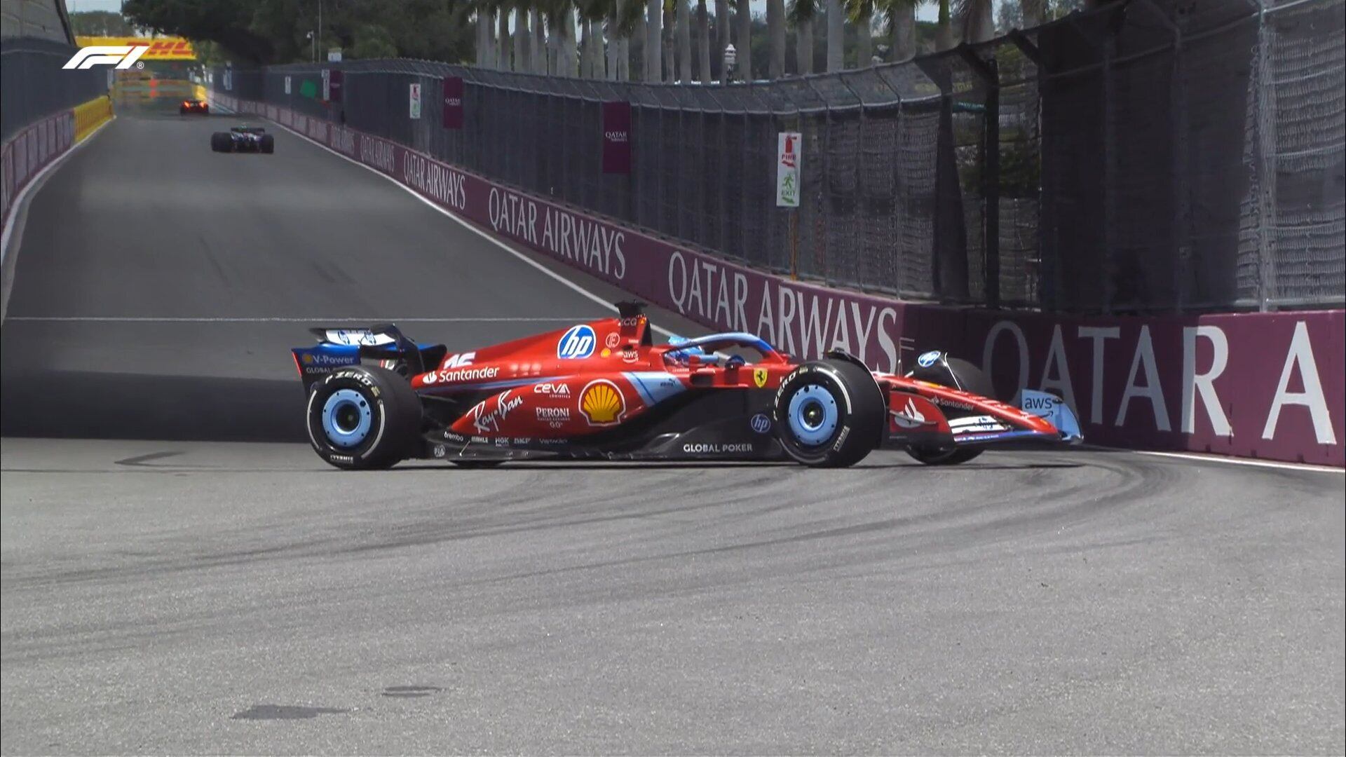 F1, a Miami Ferrari così così: Leclerc prima out poi secondo al via della sprint