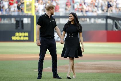Meghan Markle alla partita di beneficenza, le foto 1
