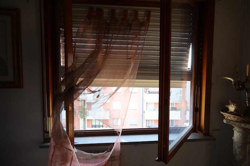 L'esplosione della polpa di Gpl in quartiere Prenestino a Roma 8