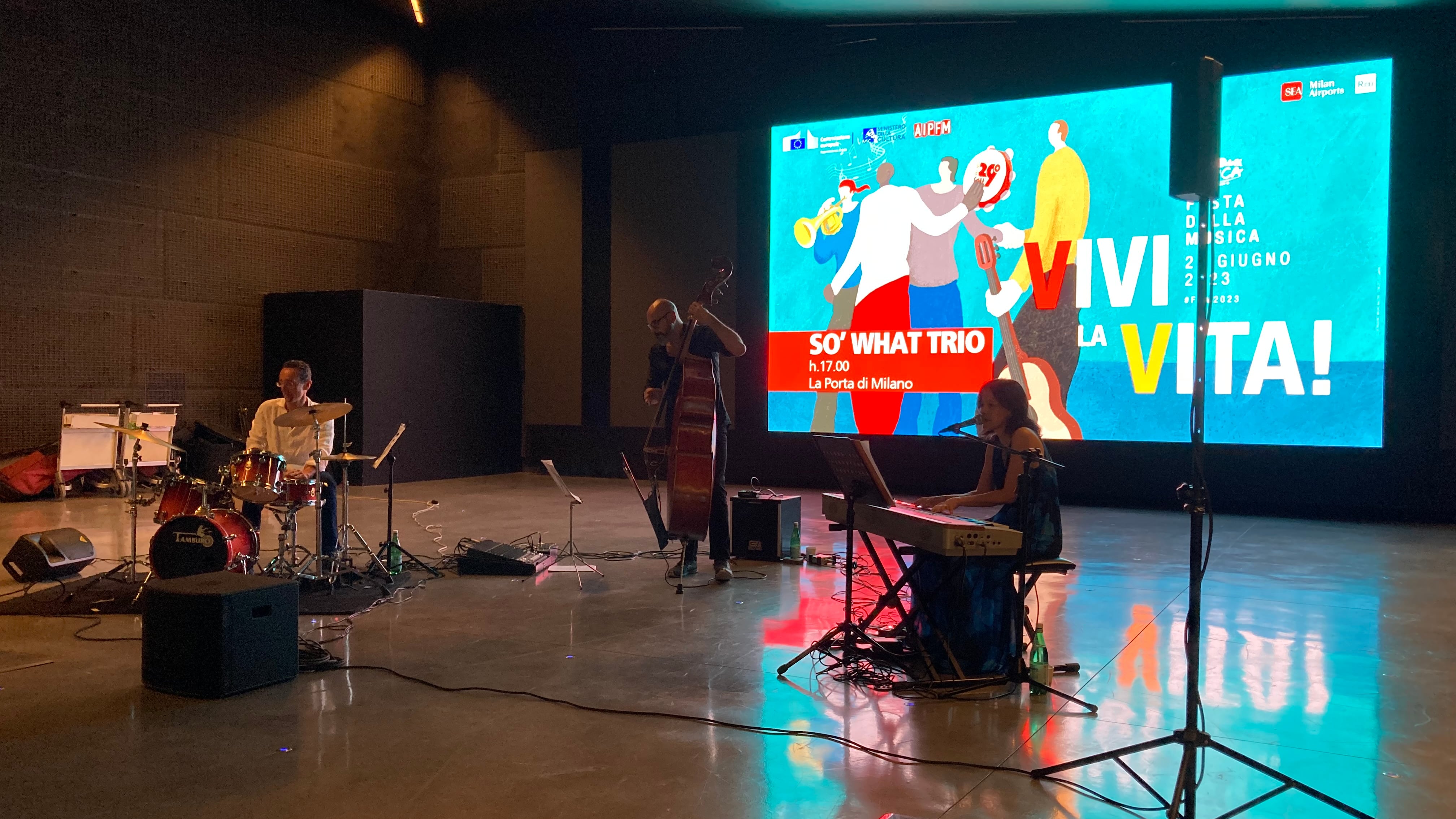 Malpensa, in viaggio a ritmo di jazz e bossanova con il So’What Trio