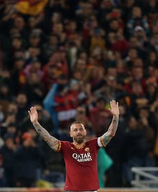 L'Olimpico ai piedi di Daniele De Rossi: gli scatti dell'ultima del capitano 7