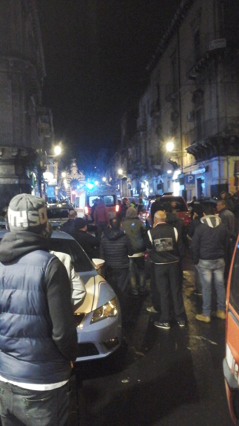Esplosione per un fuga di gas a Catania 4
