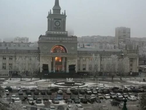 I soccorsi alla stazione di Volgograd