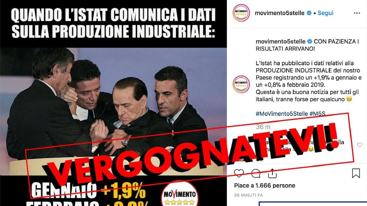 Quella foto choc sui social M5s. Così sfruttano il malore di Berlusconi