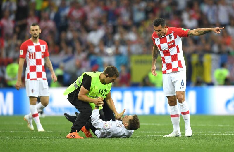 Invasione di campo durante la finale dei Mondiali 8