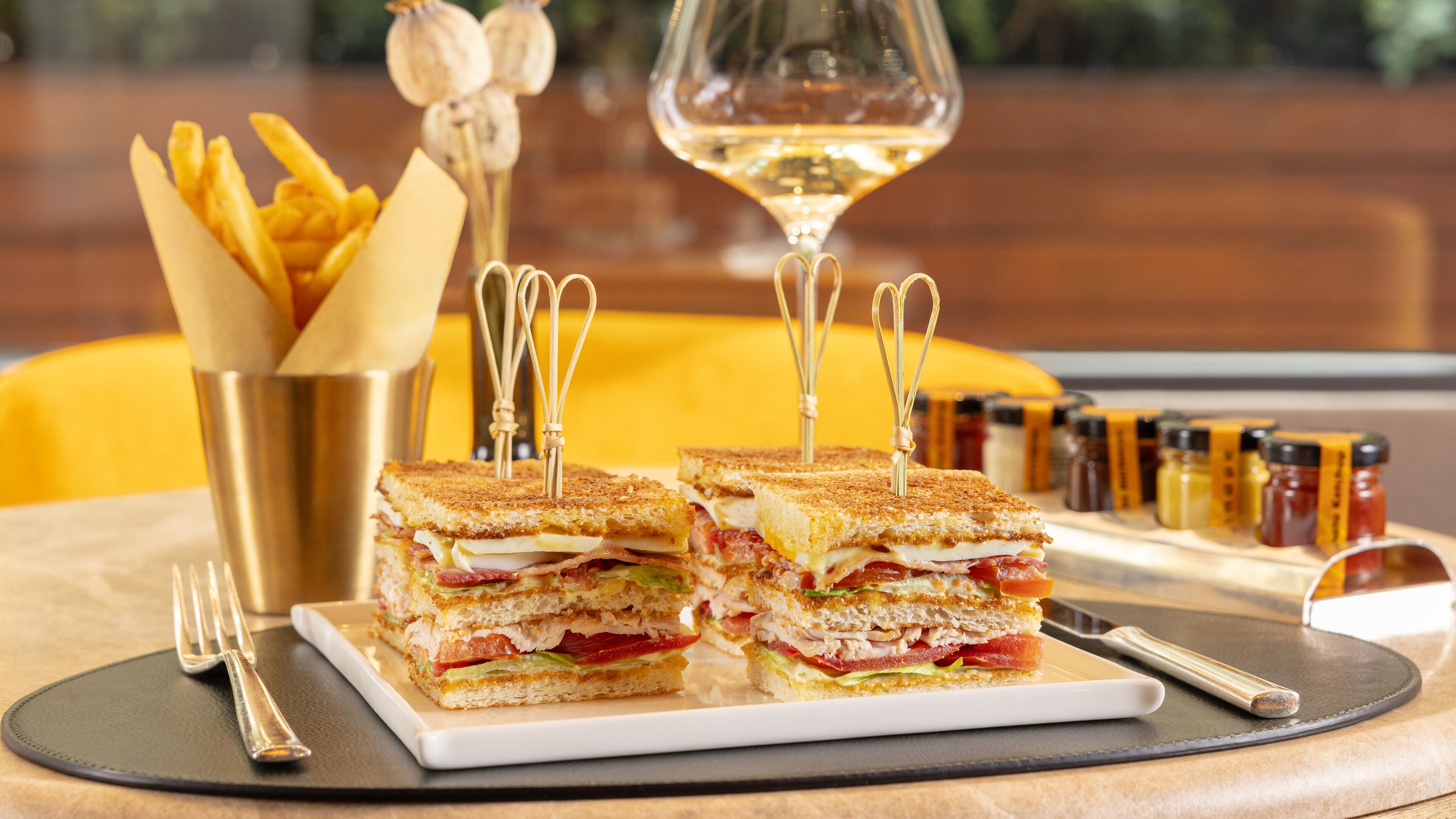 Al Park Hyatt il Club Sandwich diventa quadrato