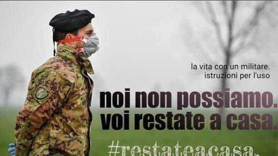 Quel messaggio dei soldati che dà coraggio sui social (e nella vita reale)