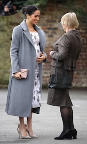 Meghan Markle in abito premaman: foto 4