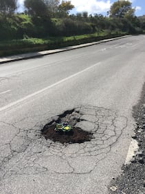 Fiori nelle buche, la protesta nei municipi romani 10