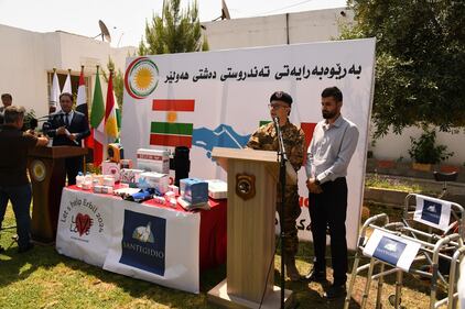 Donazioni del contingente italiano alle popolazioni del Kurdistan 8