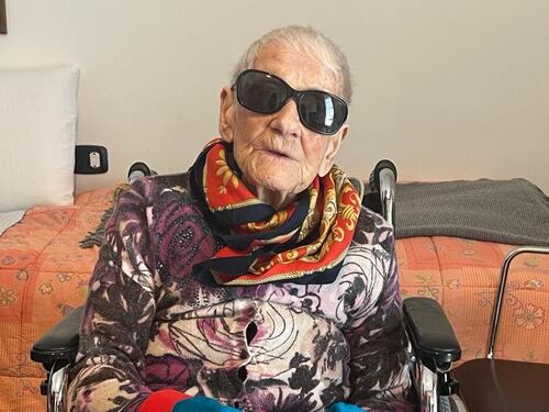 Nina, 112 anni la più anziana d'Italia