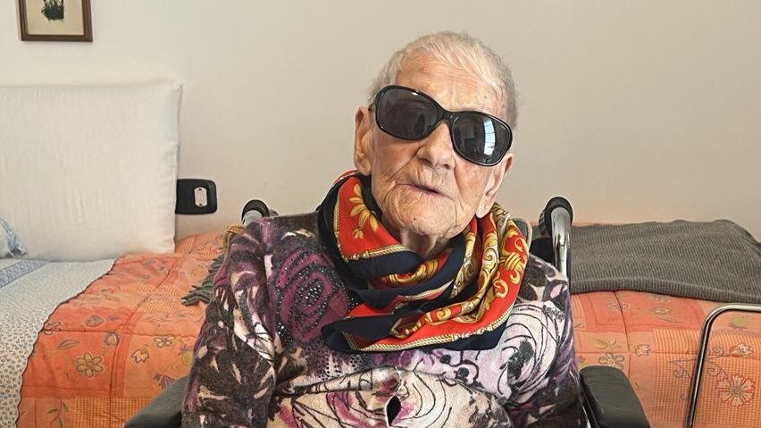 Nina, 112 anni la più anziana d'Italia