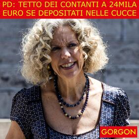 La satira del giorno. Il tetto dei contanti del PD 1