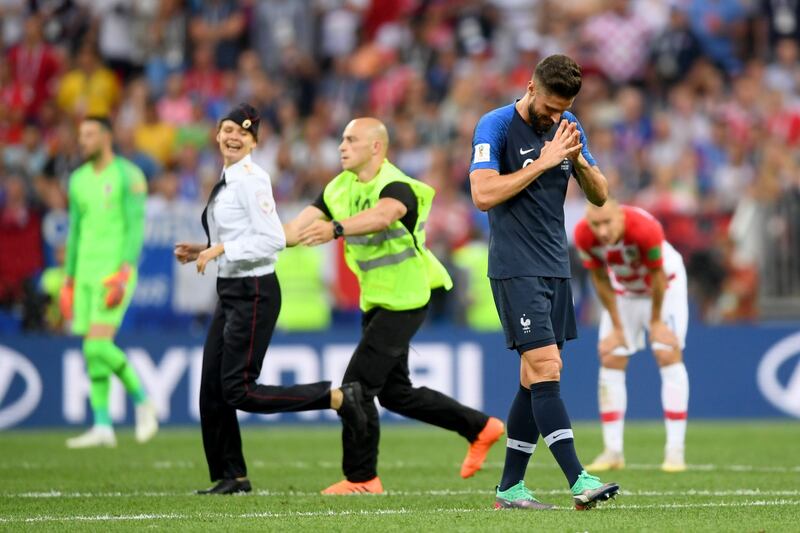 Invasione di campo durante la finale dei Mondiali 3