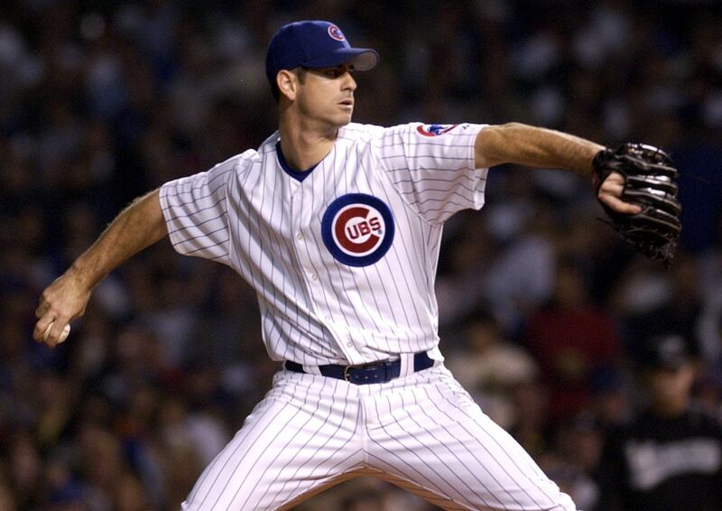 Mark Prior Cubs Marlins game 2