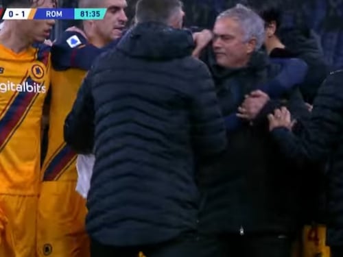 Mourinho e il regalo a Afena-Gyan: "Ecco cosa gli avevo promesso..."