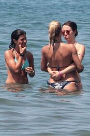 Aurora Ramazzotti con il bodyguard a Milano 41