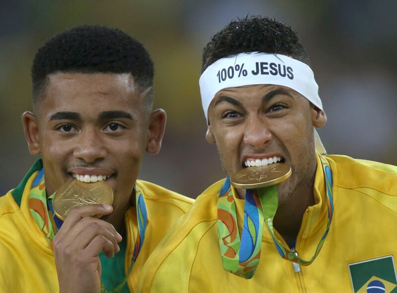 Rio, la gioia verdeoro per l'oro nel calcio 16