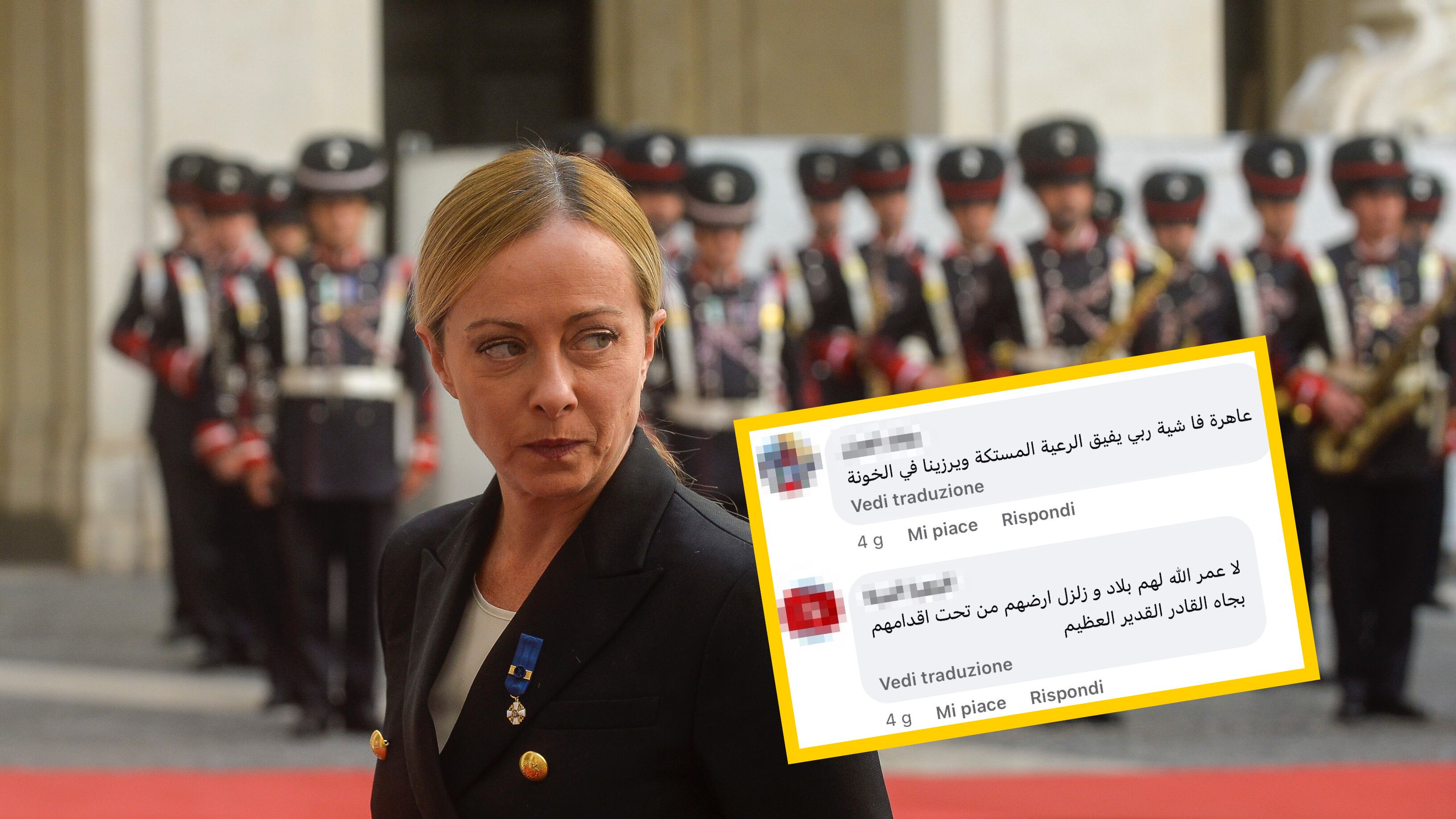 "Allah svegli i sudditi e protegga dai traditori". Sui social dilaga l’odio islamista contro la Meloni