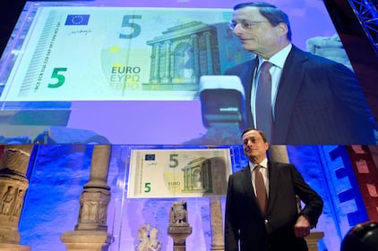 Ecco la nuova banconota da 5 euro 5