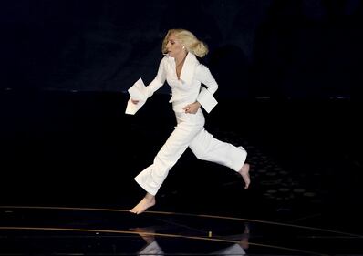 Lady Gaga agli Oscar 2016: foto 20