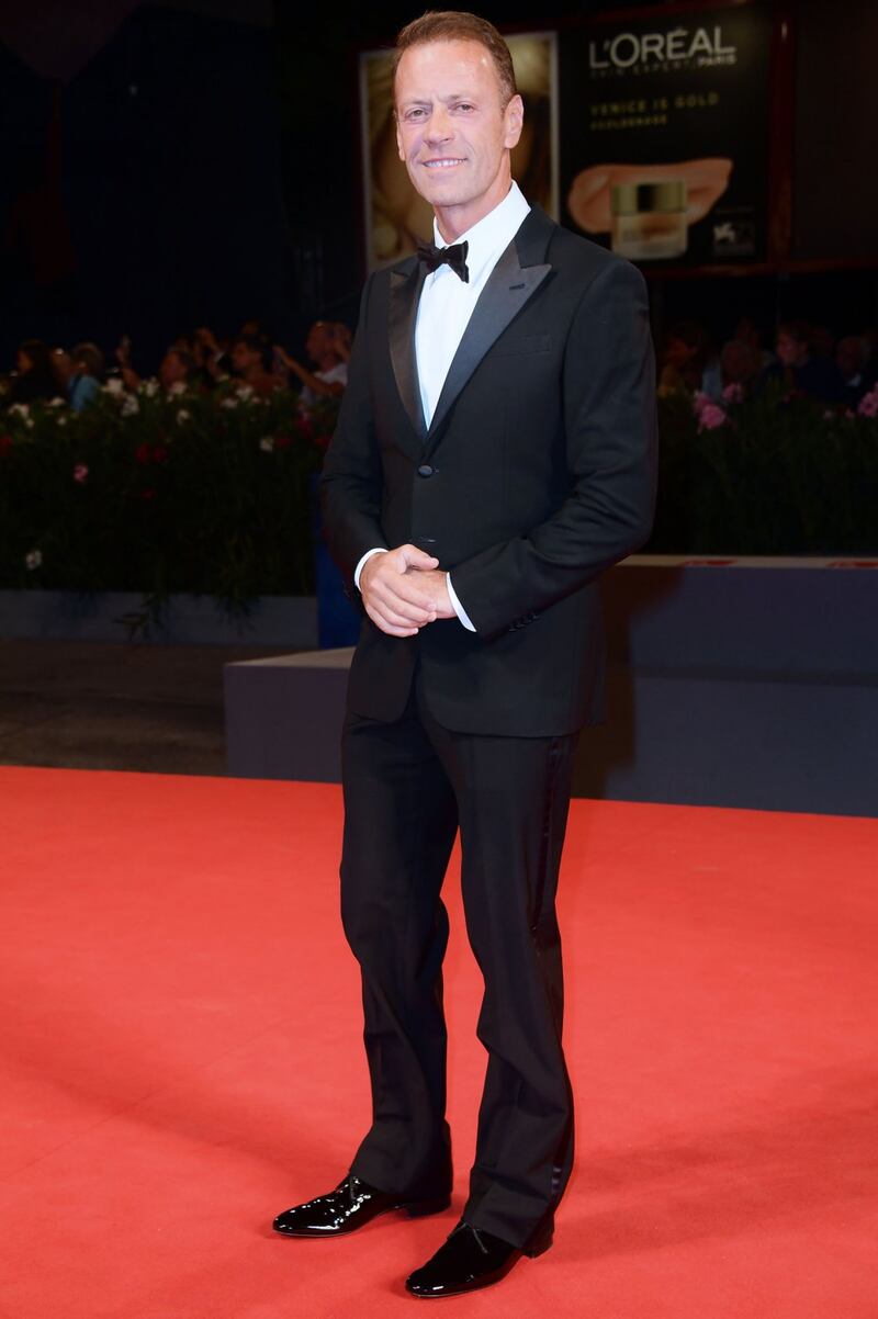 Rocco Siffredi e famiglia alla Mostra del Cinema di Venezia 27