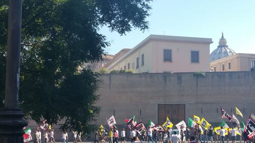 Il corteo di Forza Nuova contro l'Isis e i suoi finanziatori 1