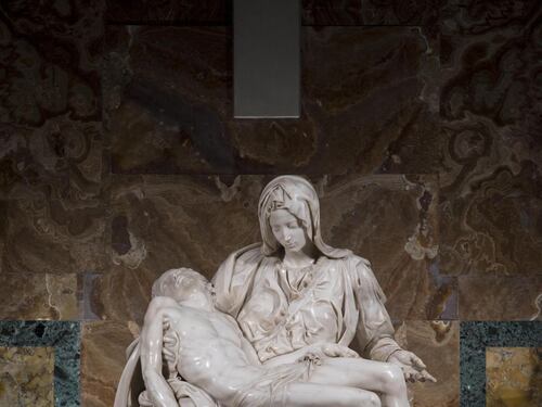 Michelangelo scolpì le parole di Dante