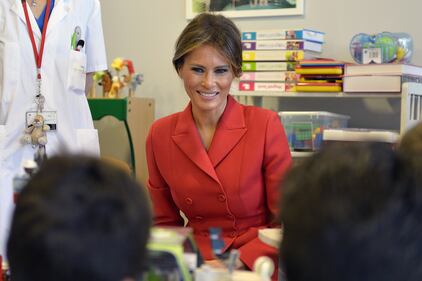 Melania Trump a Parigi 7