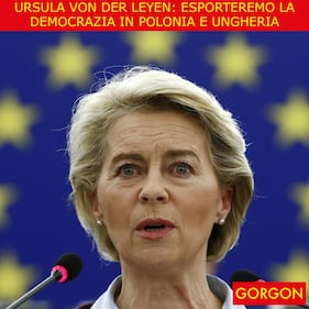 Ecco la satira del giorno. Ursula minaccia Polonia e Ungheria 1