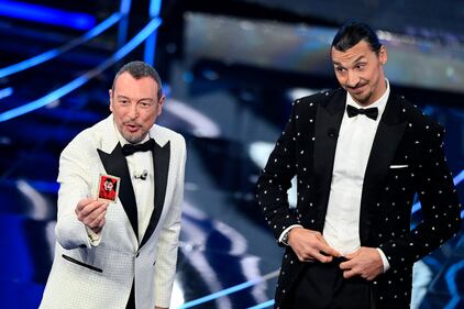 Sanremo 2024: ecco il look della prima serata del Festival del conduttore e co-conduttore 3