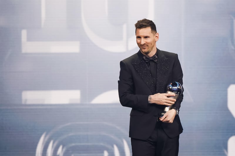 Lionel Messi è il miglior giocatore del 2022: i momenti più belli della premiazione 3