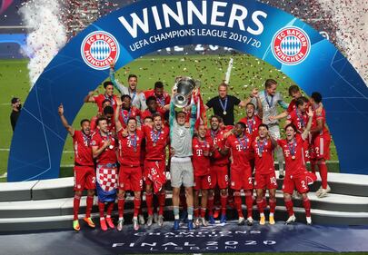 Le immagini della premiazione della finale di Champions League 8